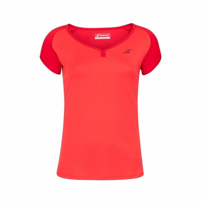 Babolat Play Cap T-shirt W / Tomato Red