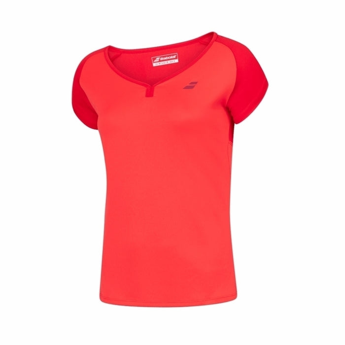 Babolat Play Cap T-shirt W / Tomato Red