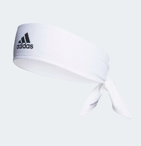 Adidas Tieband Primeblue Aeroready / Hvid