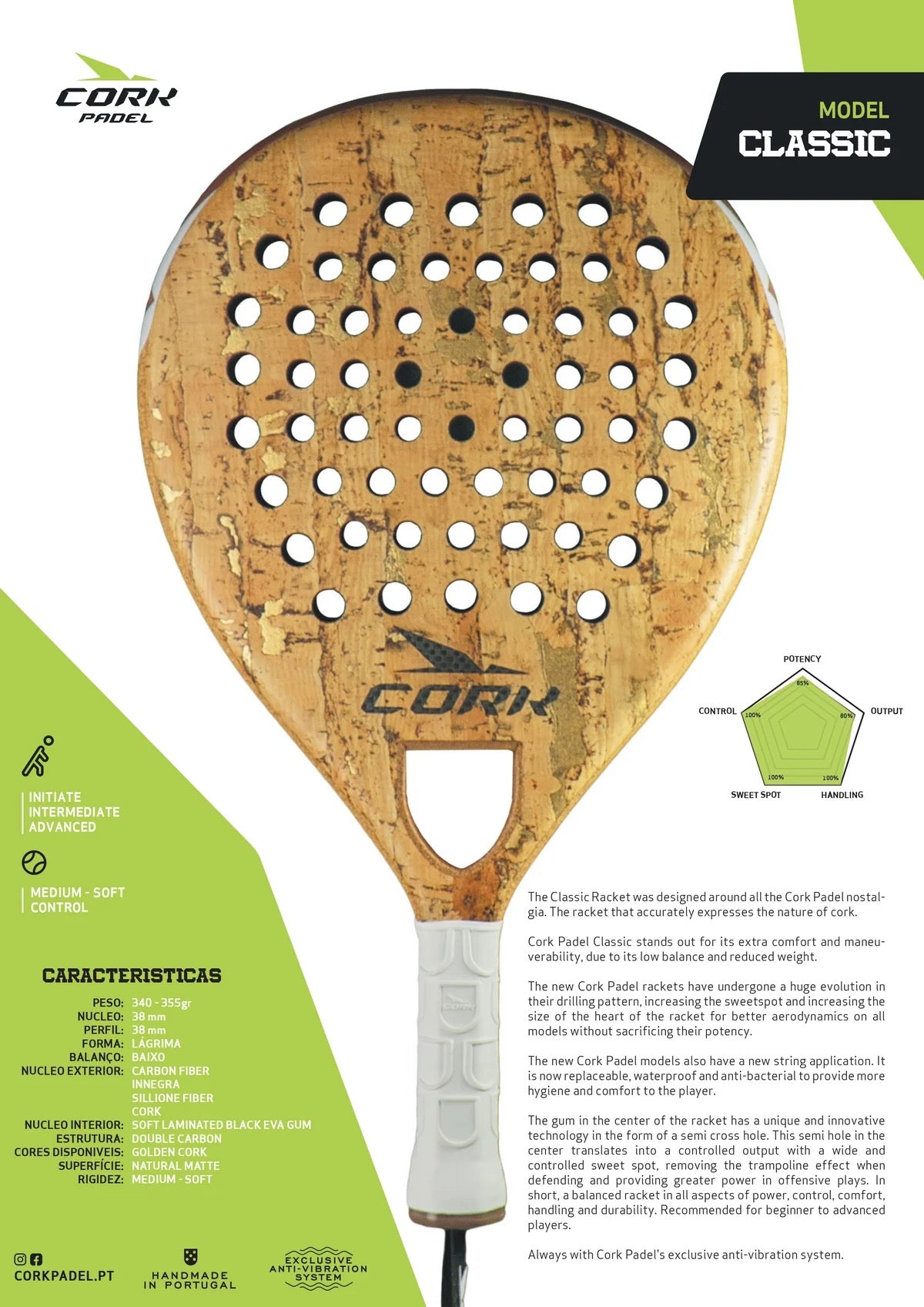 Cork Classic Light 2025 Padelbat