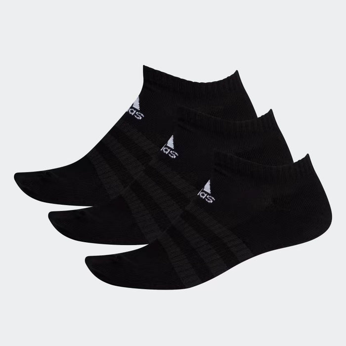 Adidas 3-Stripes lave strømper 3-pack / Sort