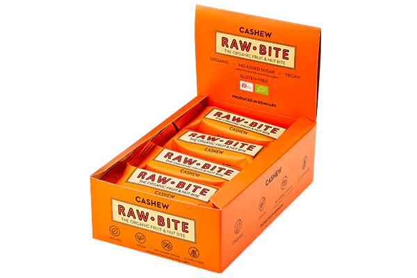 RAWBITE Cashew Bar 12 stk