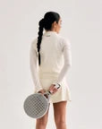 Cuera Active Zip Cardigan Off White