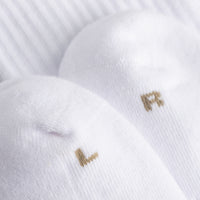 Cuera Padel Socks 2-Pack Hvid/Valnød
