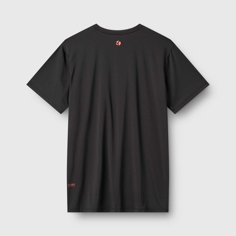 DODOOC Padel T-shirt Tomas Q-dry Sort str. XXXL