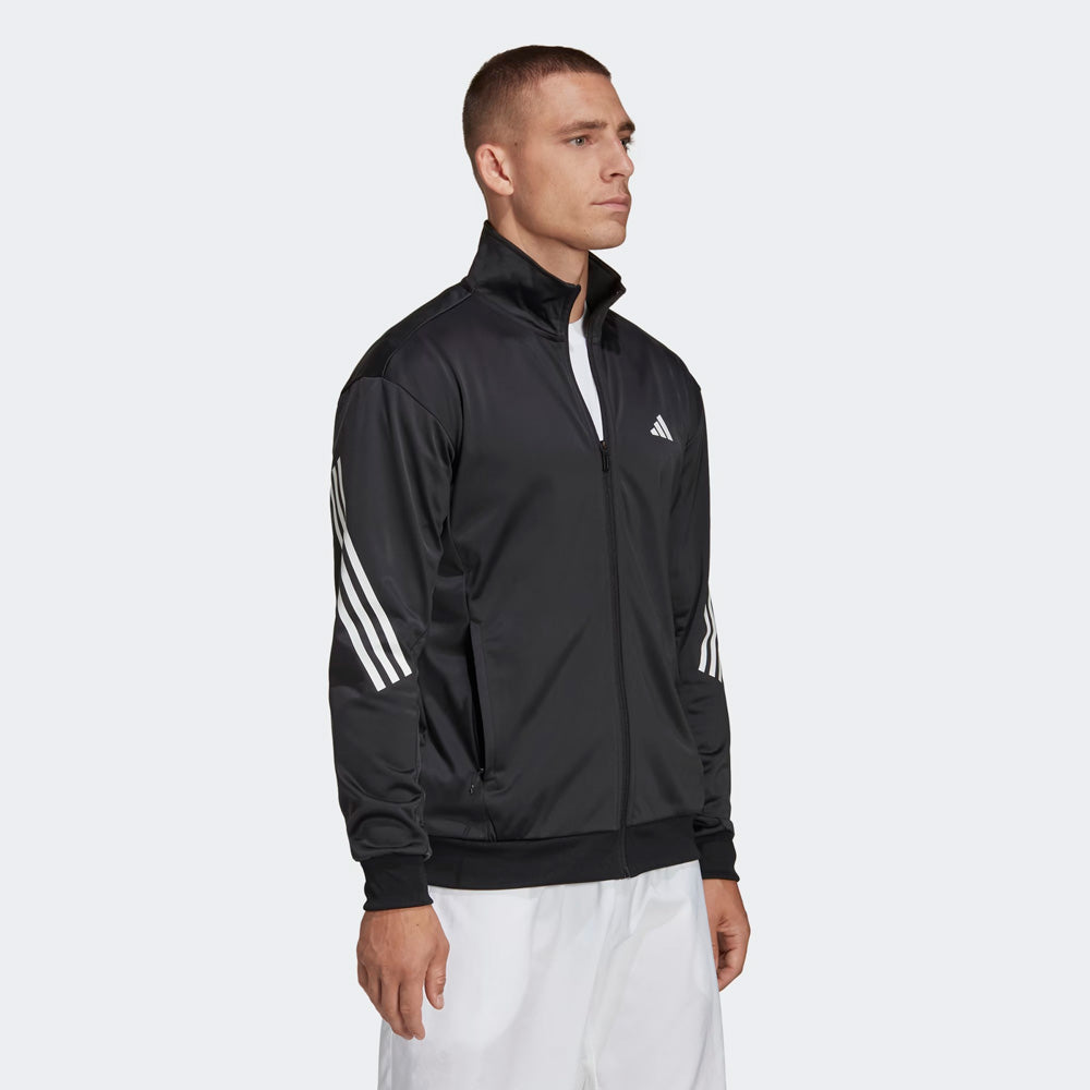 Adidas 3-Stripe Knitted Jacket Sort