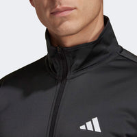 Adidas 3-Stripe Knitted Jacket Men / Sort