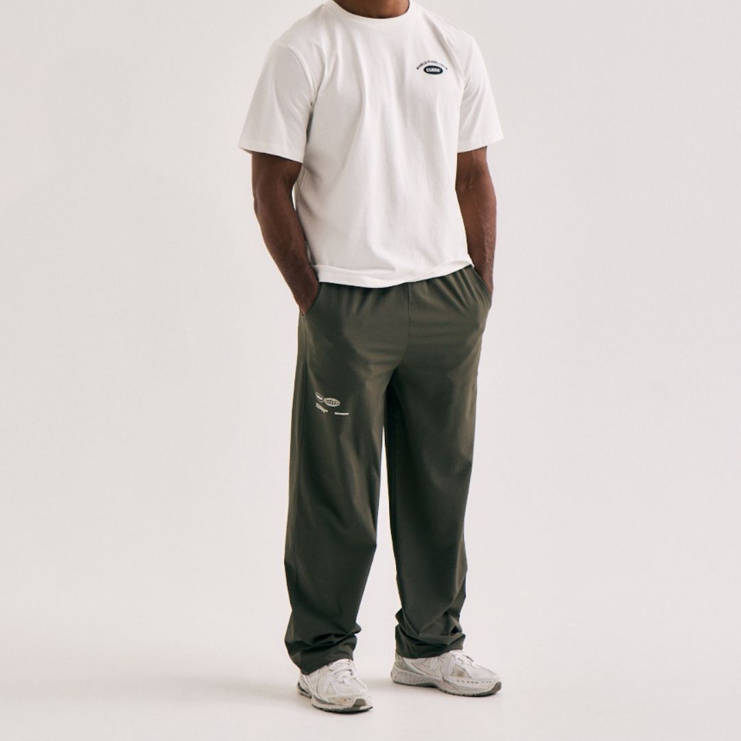 Cuera Active Track Pants Army