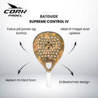 Cork Supreme Control IV Padelbat 2026