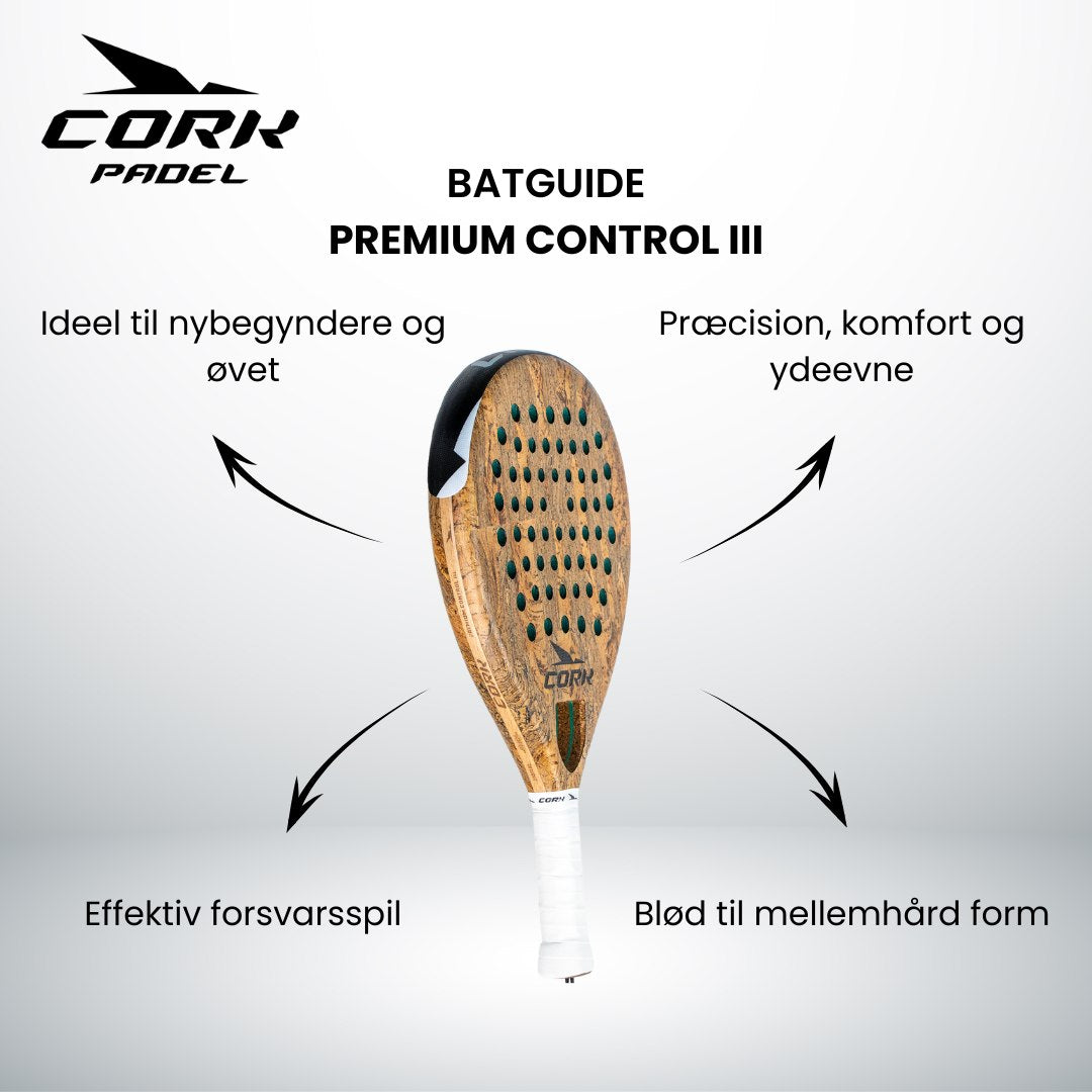 Cork Premium Control III Padelbat 2026