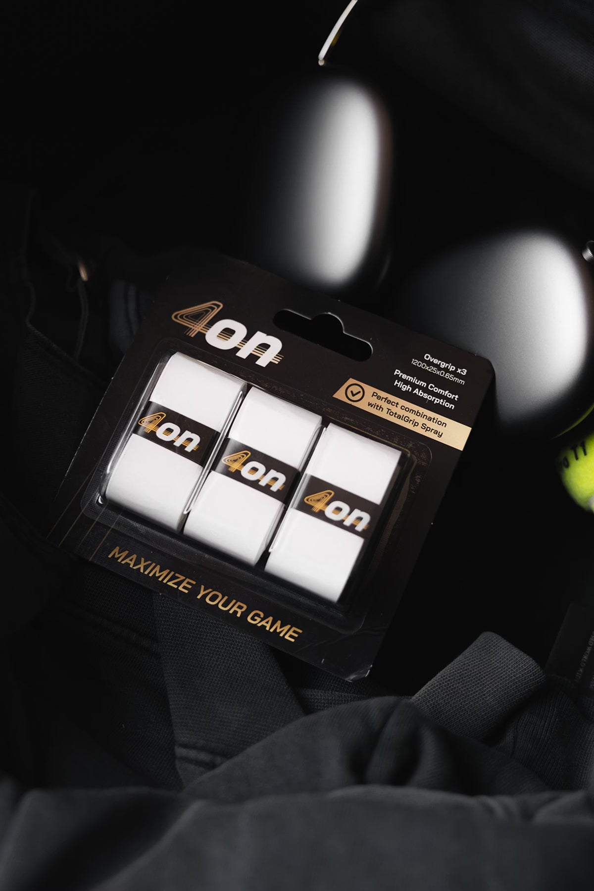 4on Premium Comfort Overgrip, 12-Pack