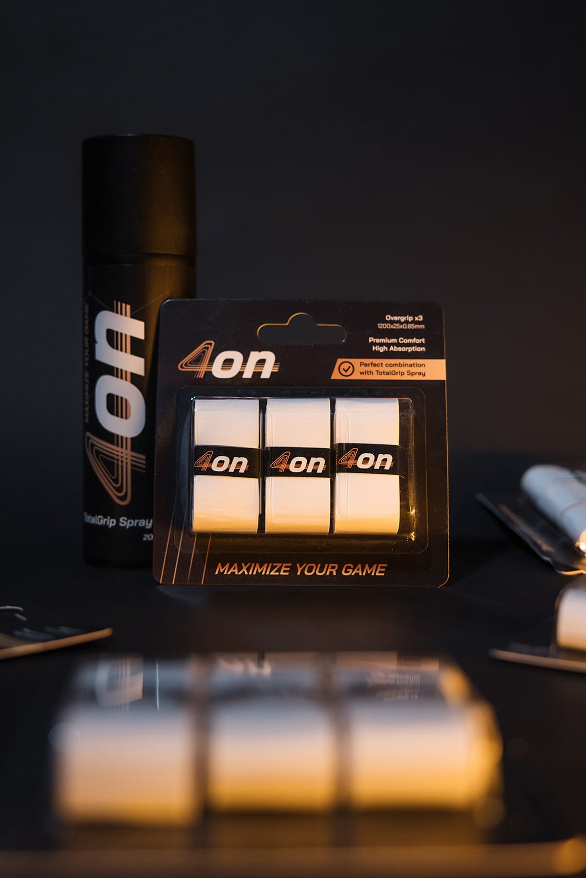 4on Premium Comfort Overgrip, 12-Pack