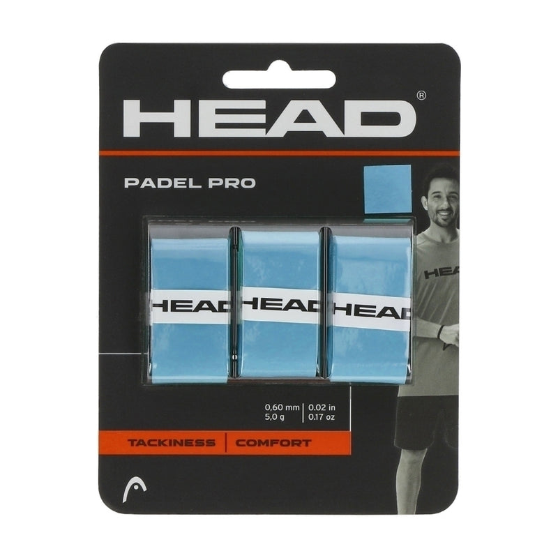 Head Padel Pro 3Pcs Pack Overgrip / Blue