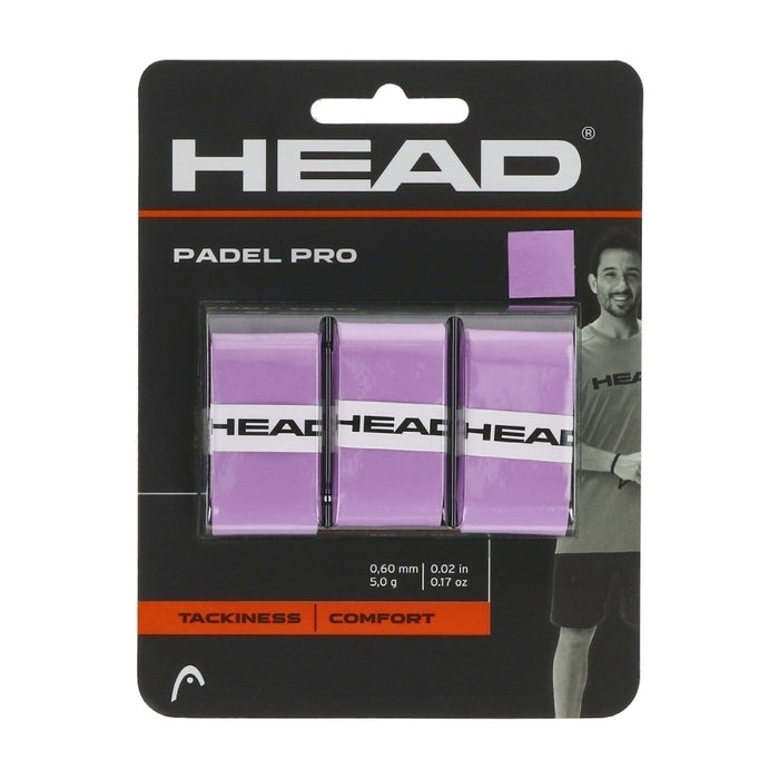 Head Padel Pro 3Pcs Pack Overgrip / Pink