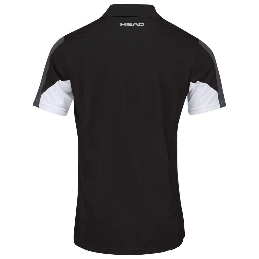 Head Club 22 Tech Polo Shirt Men / Sort