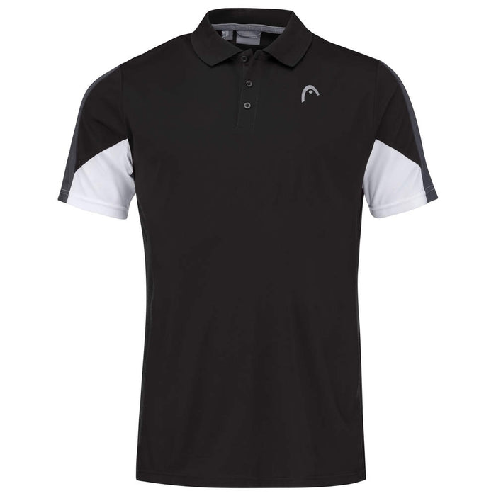 Head Club 22 Tech Polo Shirt Men / Sort