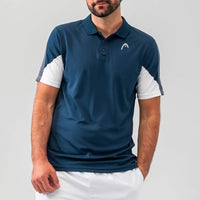 Head Club 22 Tech Polo Shirt Men / Mørke Blå