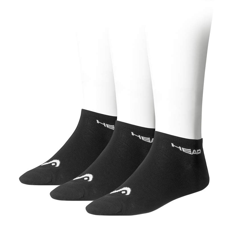Head Socks Padel 3P Sneaker / Sort