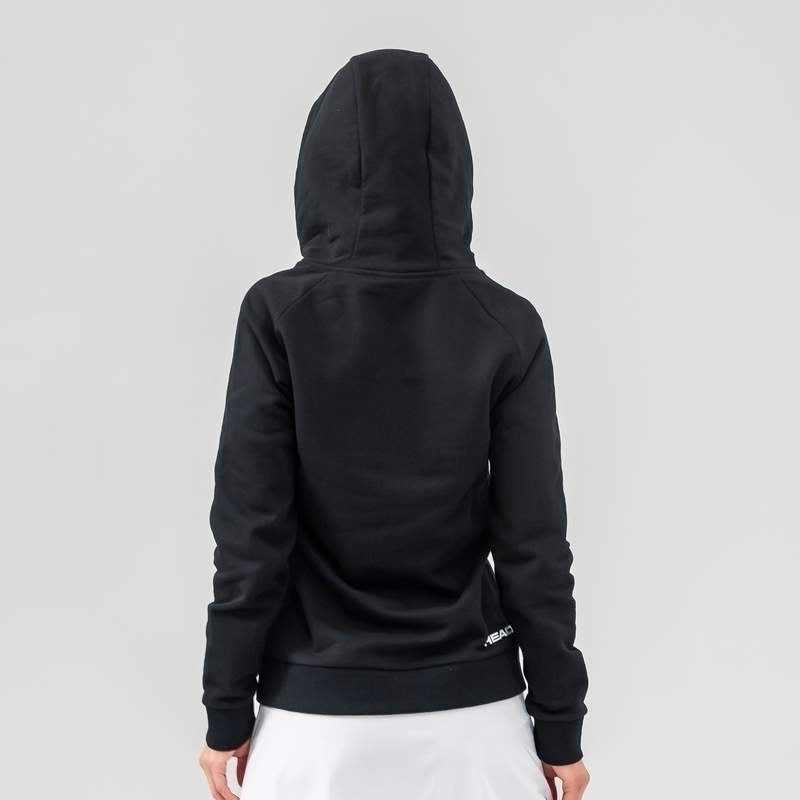 Head Padel Hoodie W / Sort