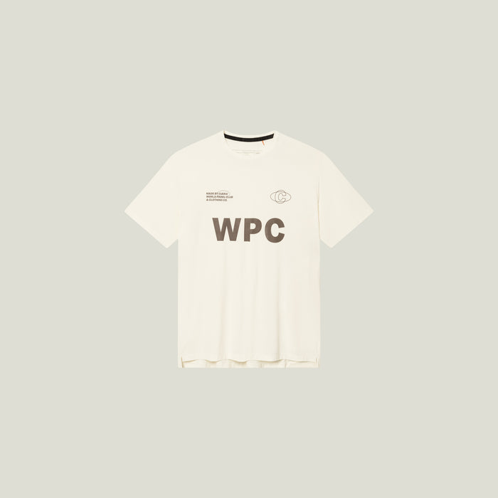 Cuera Active WPC Light Weight T-shirt Off White/Valnød Mens