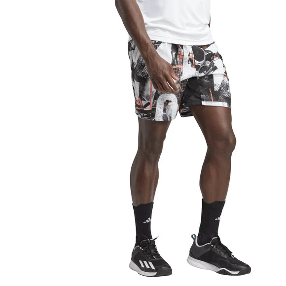 Adidas Club Graphic Shorts Men / Hvid