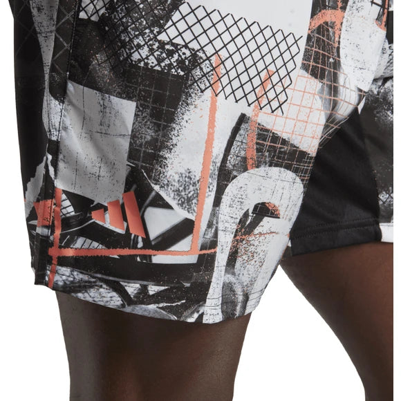 Adidas Club Graphic Shorts Men / Hvid