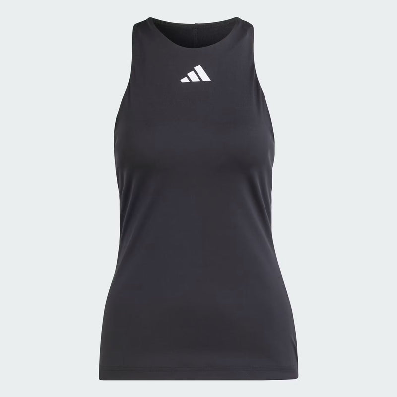 Adidas Y-Tank Top med indbygget BH Sort