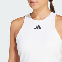 Adidas Y-Tank Top med indbygget BH Hvid