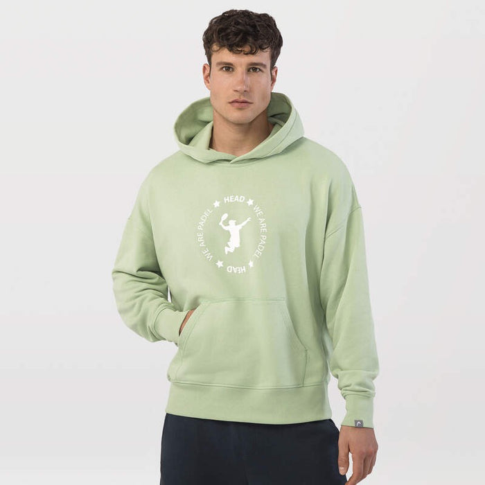 Head Padel Hoodie Unisex Celeste