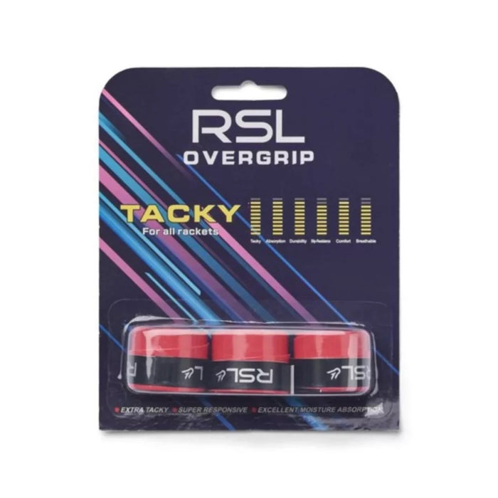 RSL Overgrip 3-pack / Rød