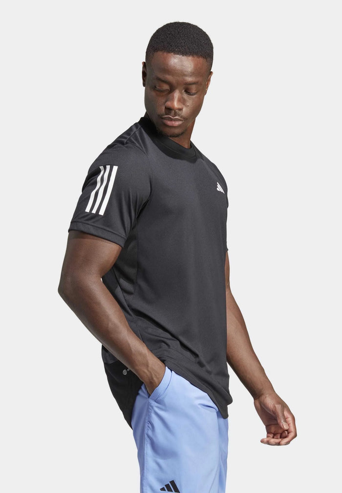 Adidas Club 3-Stripe Tee Men / Sort