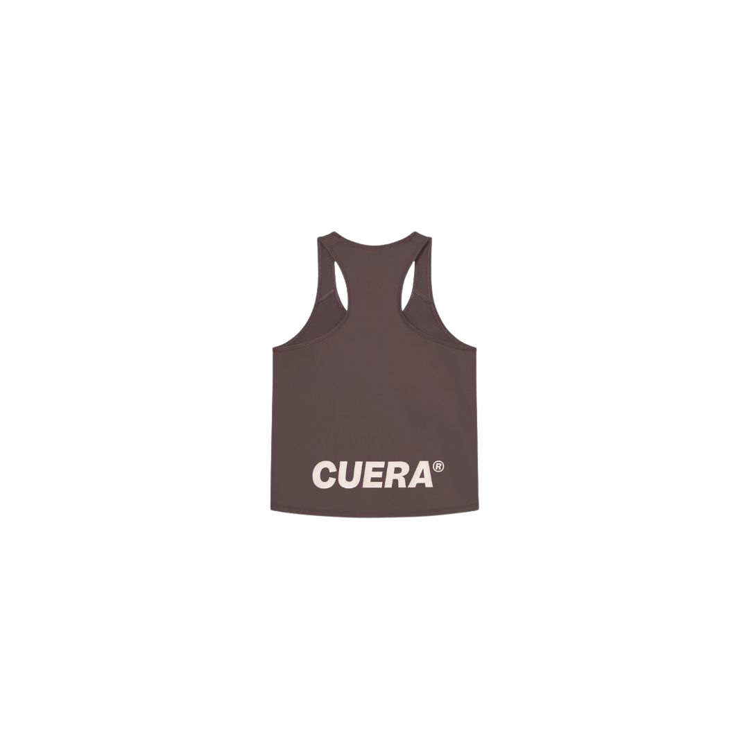 Cuera Oncourt Airy Tank Top Dark Brown Womens