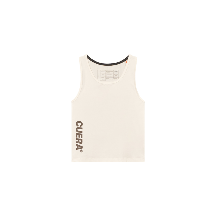 Cuera Oncourt Slim Tank Top Off White Womens
