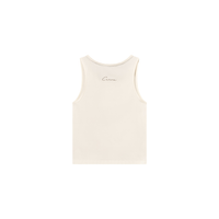 Cuera Oncourt Slim Tank Top Off White Womens