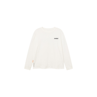 Cuera Offcourt Logo Long Sleeve Off White/Black