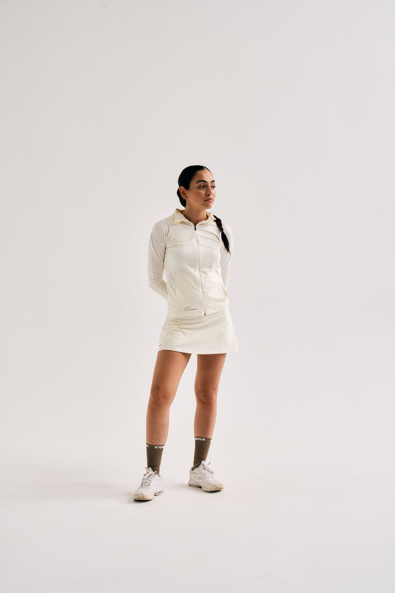 Cuera Oncourt Skirt 2-in-1 Off White Womens