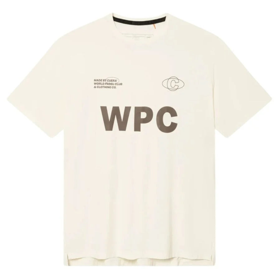 Cuera Active WPC Light Weight T-shirt Off White/Valnød Mens