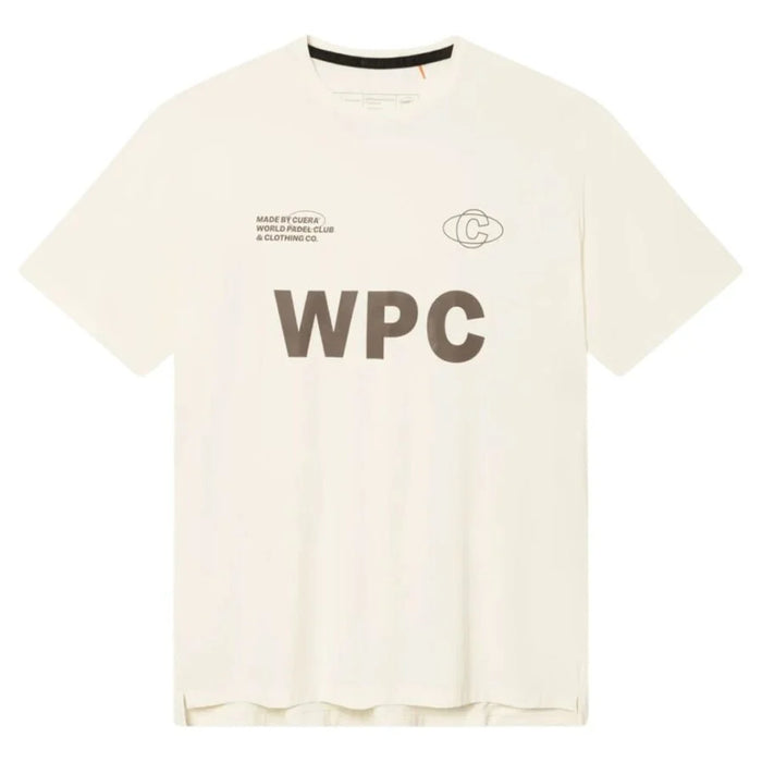 Cuera Active WPC Light Weight T-shirt Off White/Valnød Mens