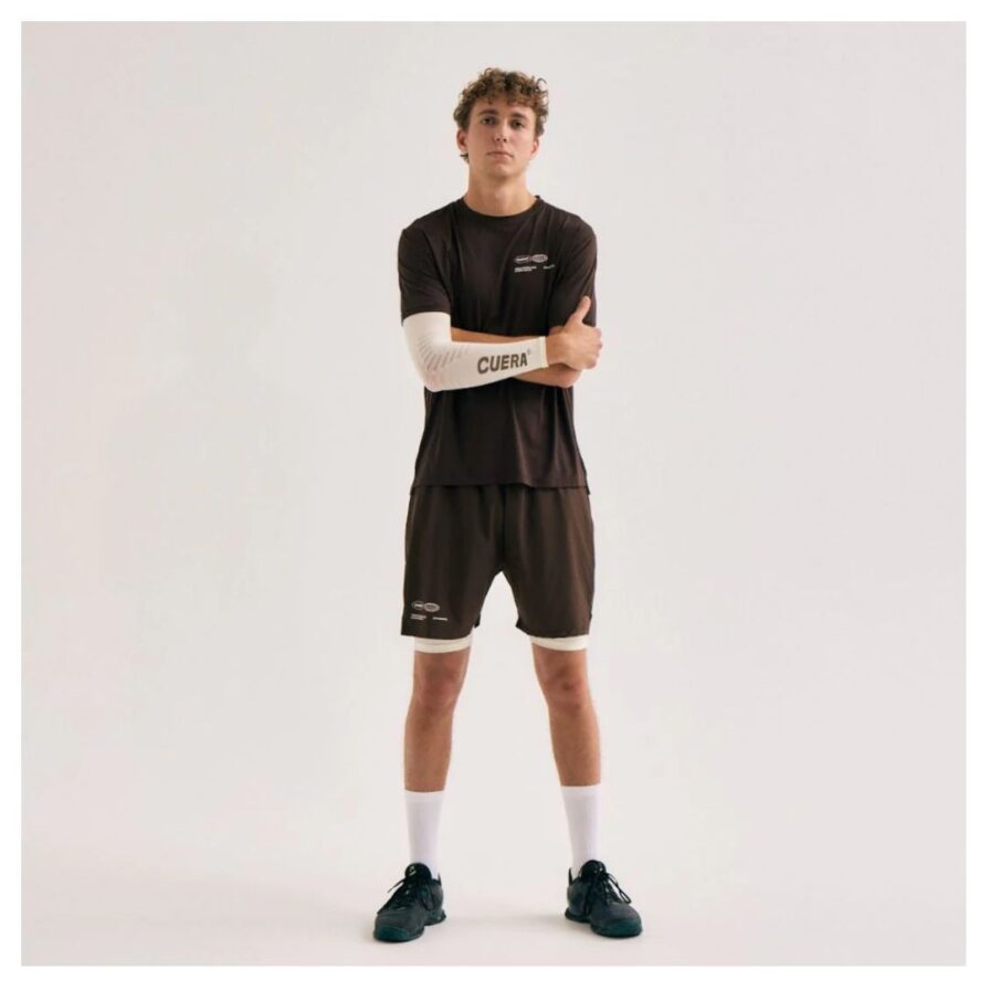 Cuera Oncourt Logo T-shirt Dark Brown Mens