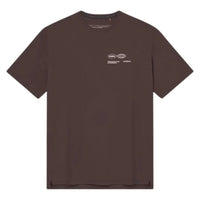 Cuera Oncourt Logo T-shirt Dark Brown Mens