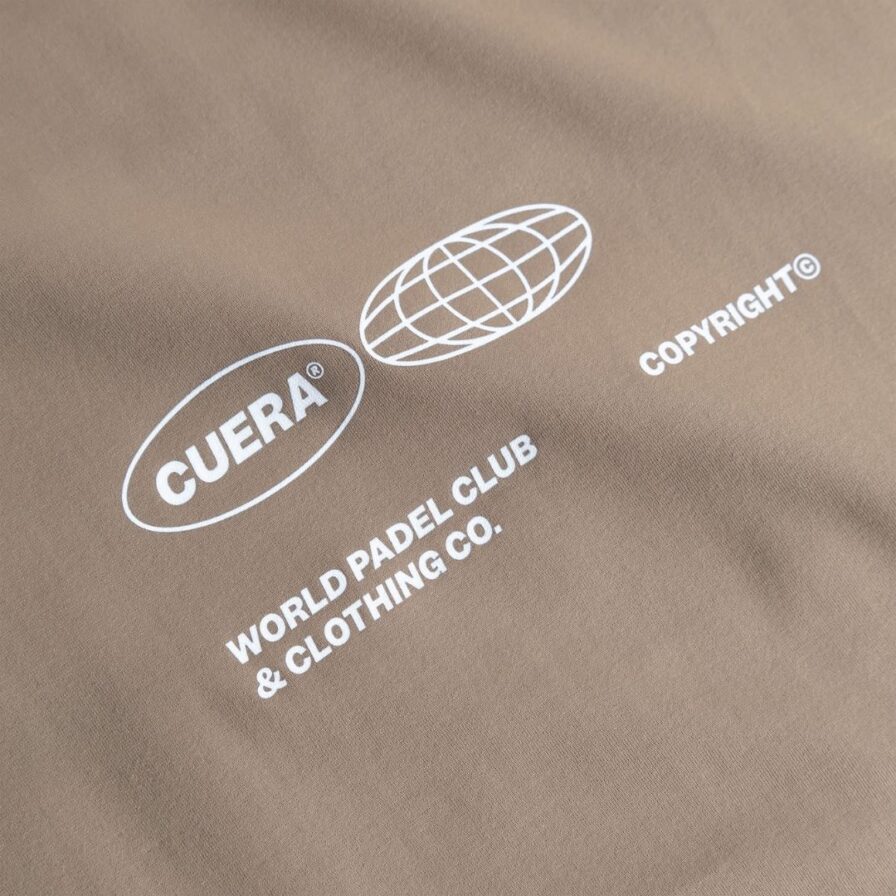 Cuera Oncourt Logo T-shirt Valnød Mens