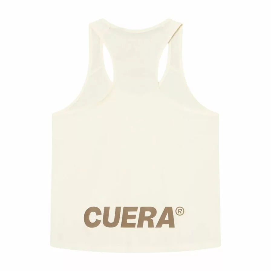 Cuera Oncourt Airy Tank Top Off White Womens