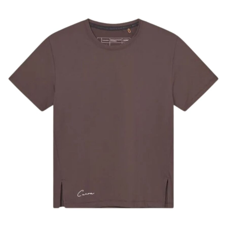 Cuera Oncourt Slit Top SS Dark Brown Womens