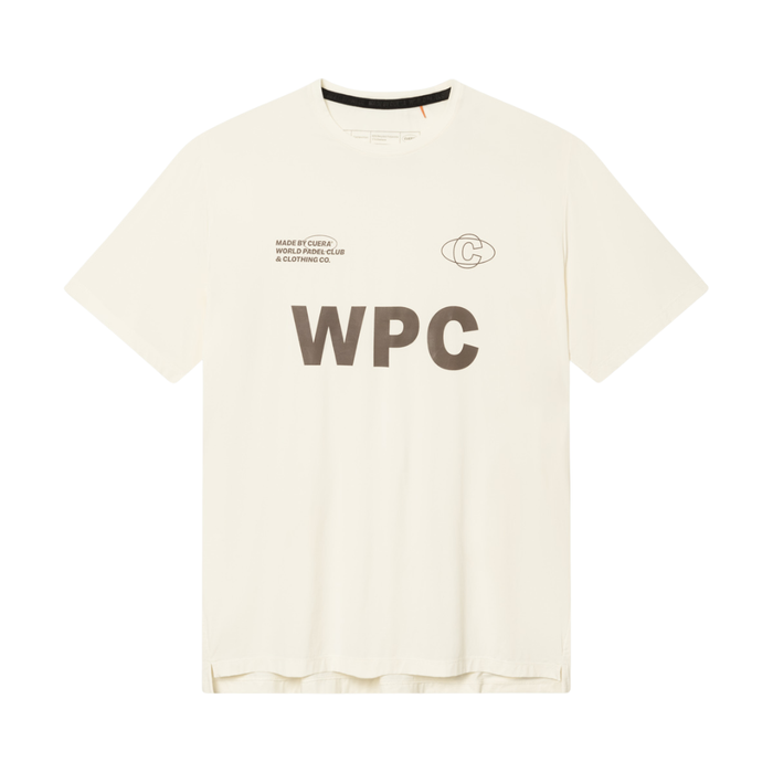 Cuera Active WPC Light Weight T-shirt Off White/Valnød Mens