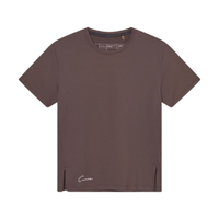 Cuera Oncourt Slit Top SS Dark Brown Womens