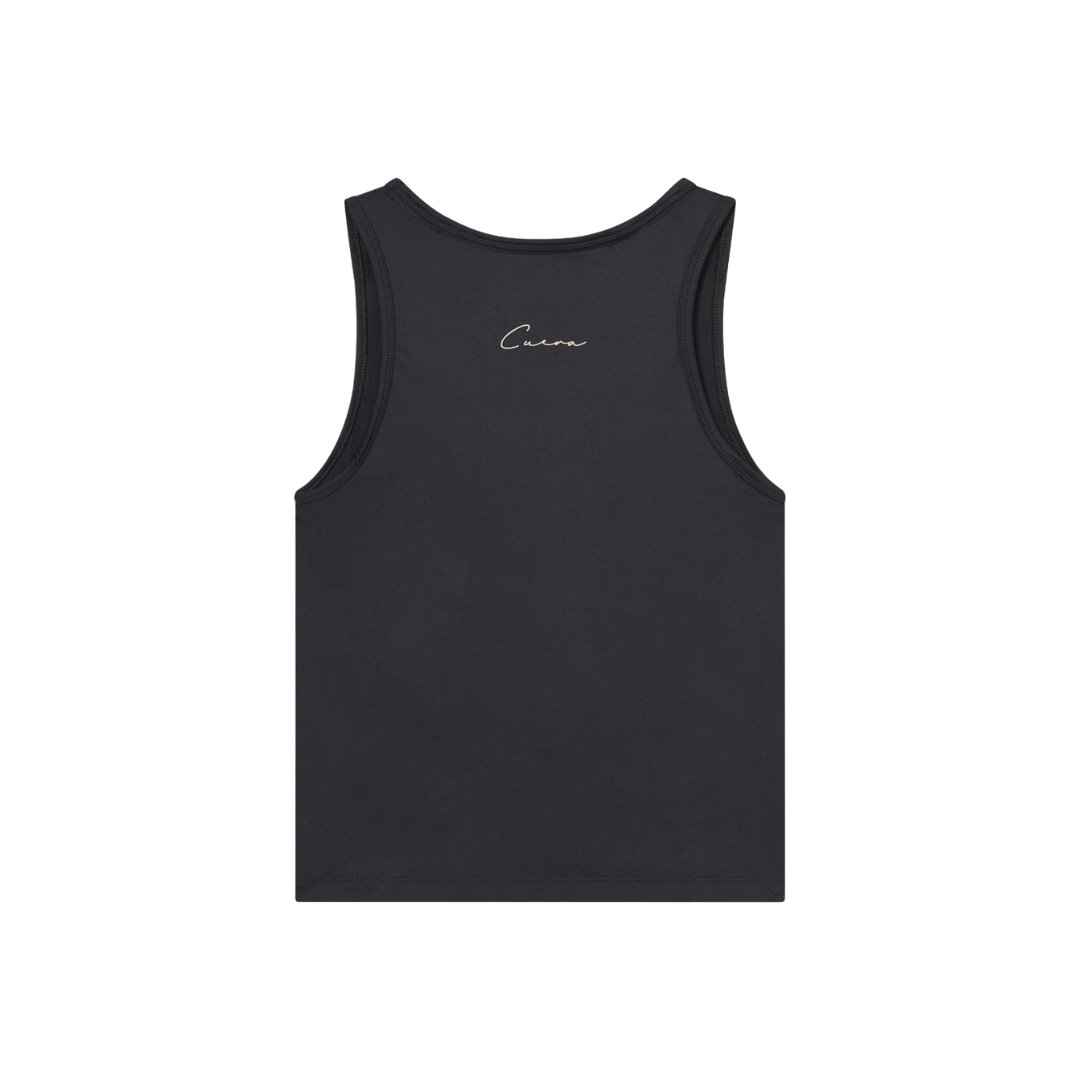 Cuera Oncourt Slim Tank Top Sort Womens