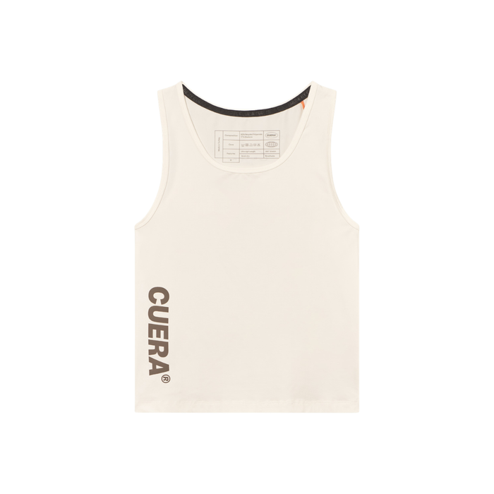Cuera Oncourt Slim Tank Top Off White Womens