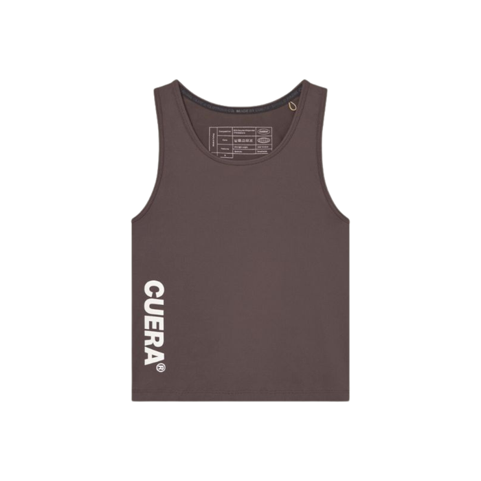 Cuera Oncourt Slim Tank Top Dark Brown Womens