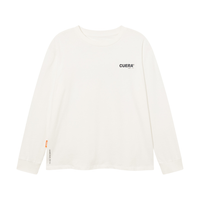 Cuera Offcourt Logo Long Sleeve Off White/Black