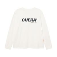 Cuera Offcourt Logo Long Sleeve Off White/Black